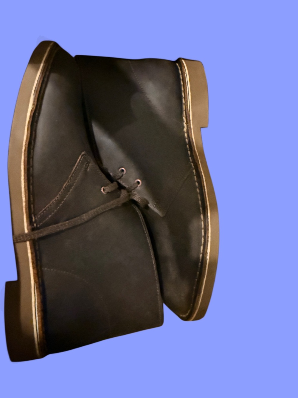 Clarks Men's Brown Leather Chukka Boots 10.5